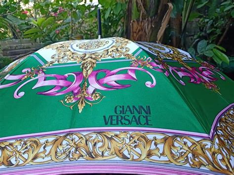 Gorgeous, Atelier Gianni Versace, Full Size Umbrella. Excellent 